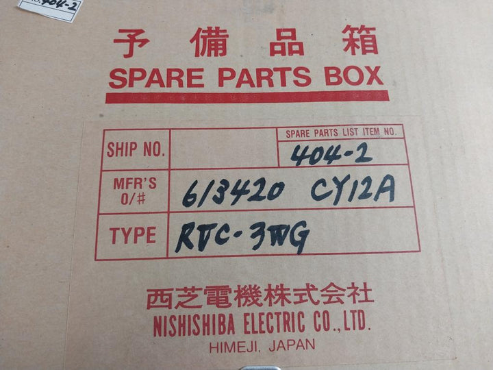 Nishishiba Electric Rvc-3wg Control Panel Board