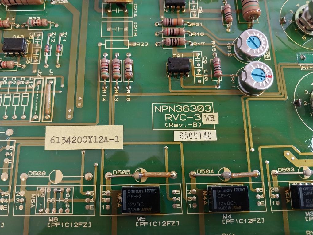 Nishishiba Electric Rvc-3wh Control Panel Board Npn36303