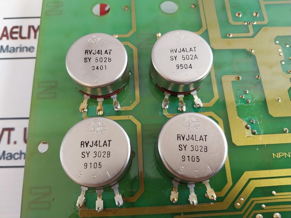 Nishishiba Electric Rvc-3wh Control Panel Board Npn36303