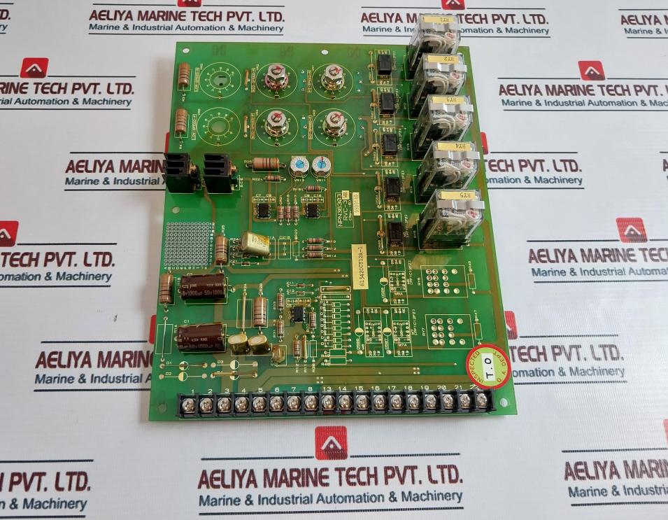 Nishishiba Electric Rvc-3wh Control Panel Board Npn36303