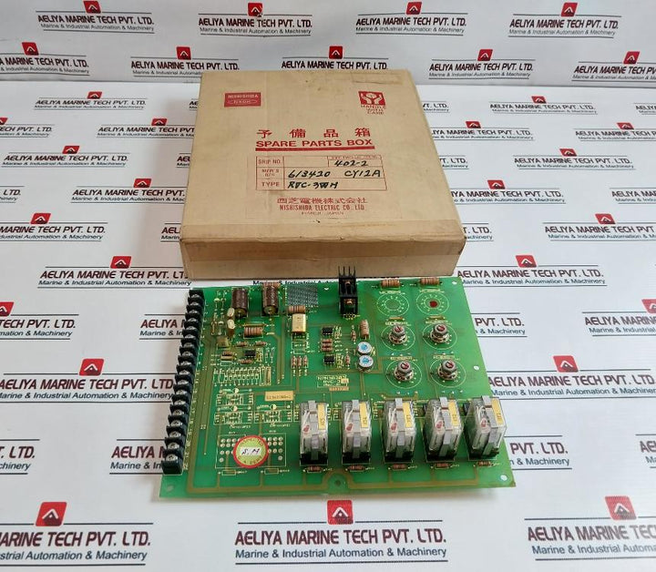 Nishishiba Electric Rvc-3wh Control Panel Board Pcb Npn36303