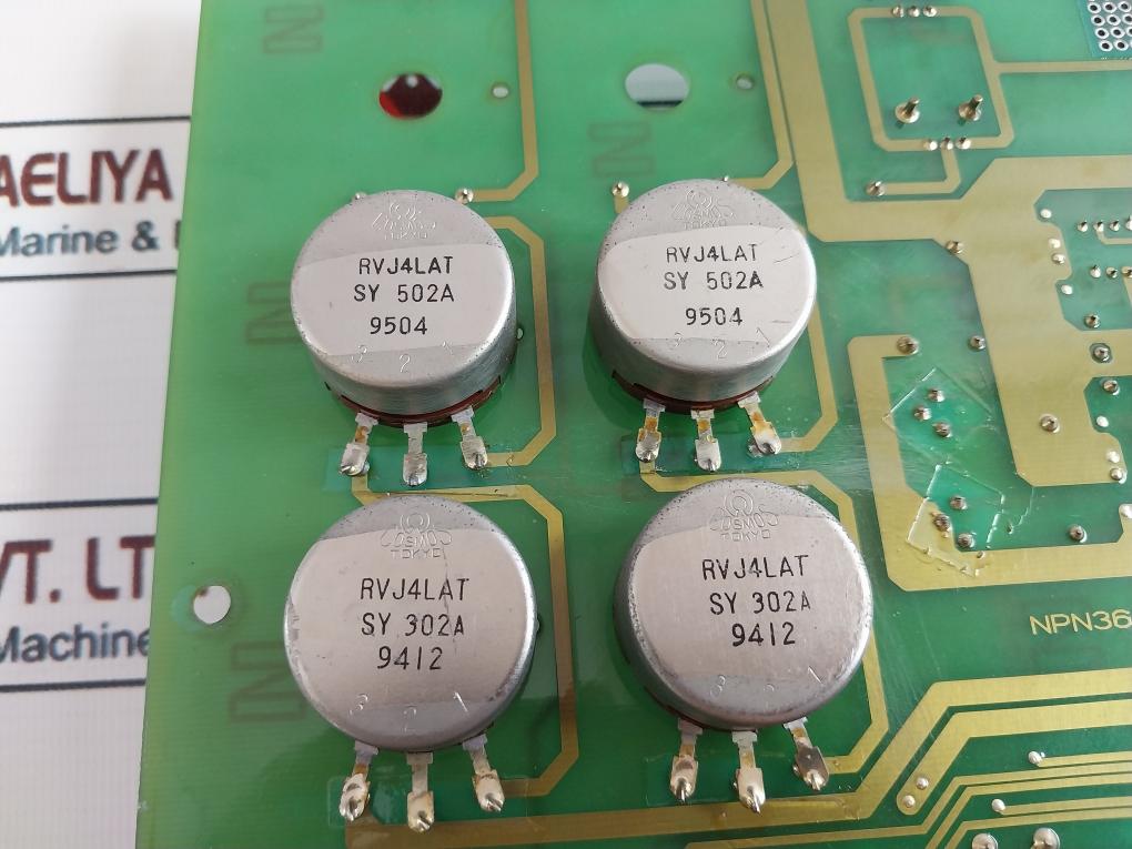 Nishishiba Electric Rvc-3wh Control Panel Board Pcb Npn36303