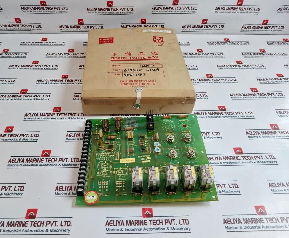 Nishishiba Electric Rvc-3wt Control Panel Module PCB – Aeliya Marine Tech
