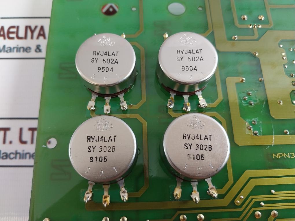 Nishishiba Electric Rvc-3wt Control Panel Module PCB