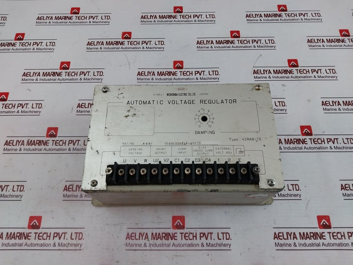Nishishiba Electric Vzrab-1S Automatic Voltage Regulator 445V 604729E1B-2