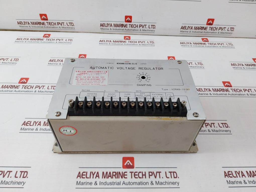 Nishishiba Electric Vzrab-1S (P) Nsdk Automatic Voltage Regulator