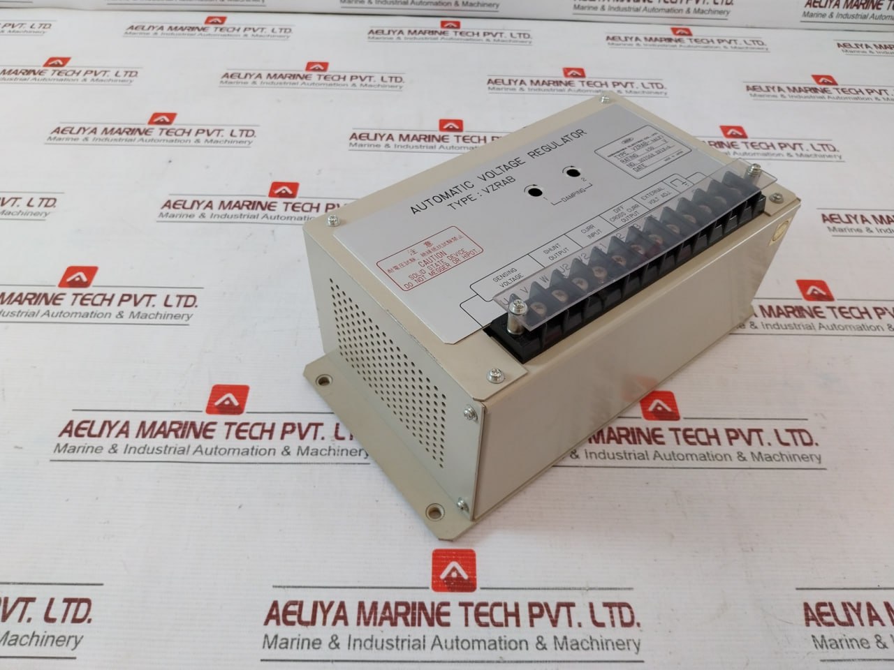 Nishishiba Electric Vzrab-4A(P) Automatic Voltage Regulator N07068 Ev1F-4 450 V