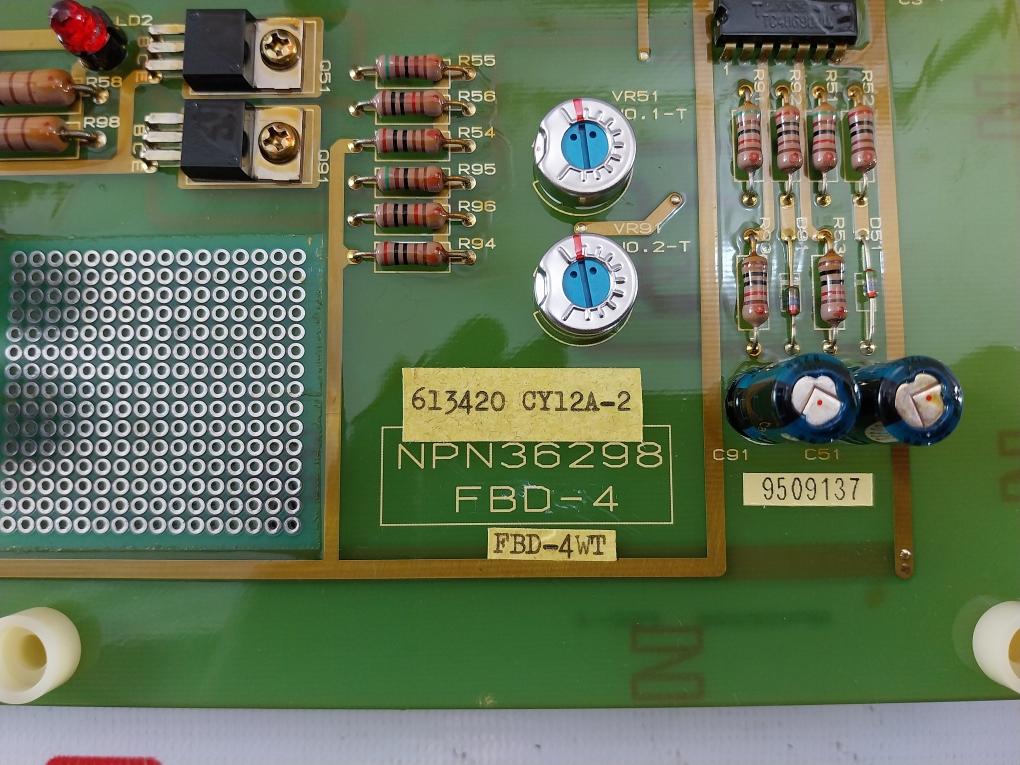 Nishishiba Fbd-4Wt Control Panel New
