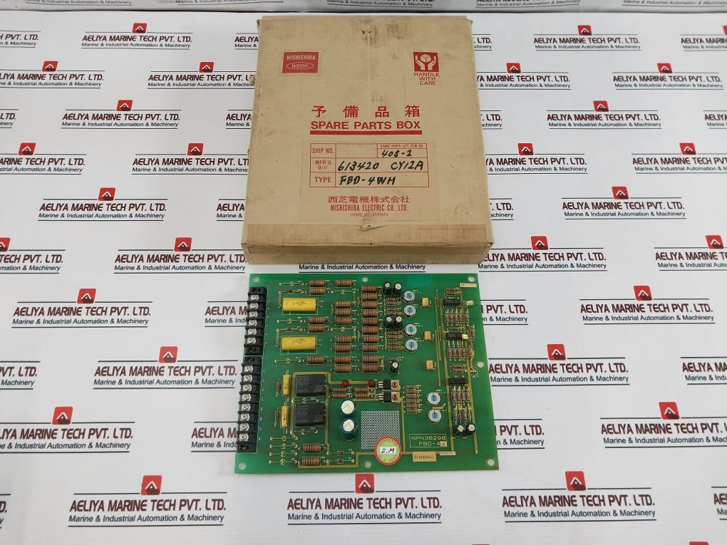 Nishishiba FBD-4WH PCB Card NPN36298