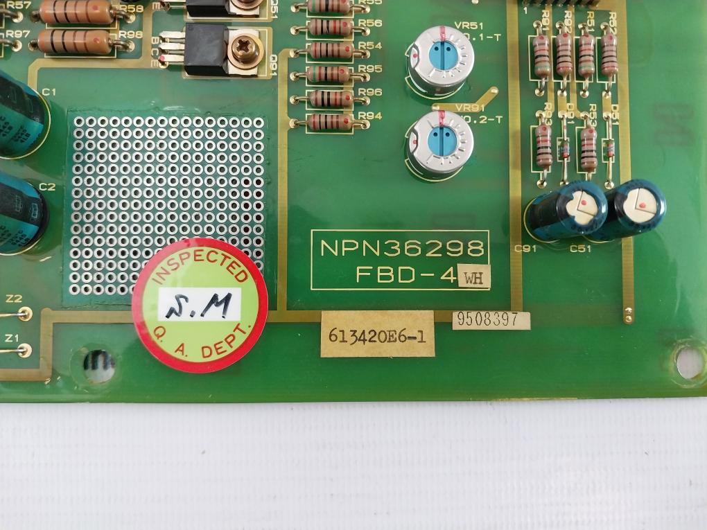 Nishishiba FBD-4WH PCB Card NPN36298