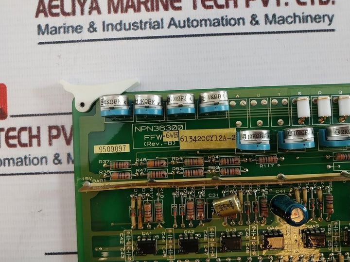 Nishishiba FFW-6WH/FFW6WH Control Panel Circuit Board NPN36300