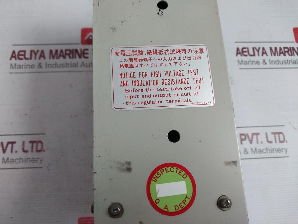 Nishishiba Kdcw-1 Power Supply 110V 100V 50/60Hz +15V 0V -15V 0.5A 4-102089-1