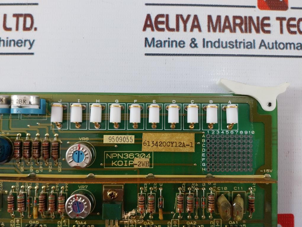 NISHISHIBA KOIP-2WH Control Panel