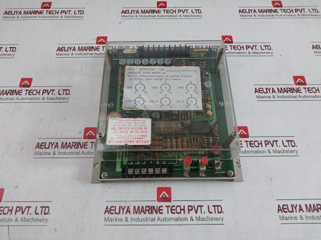 Nishishiba Kspd-1A Fault Detector Pcb 8404257 Ch 4-108239-2, 4-102089-1