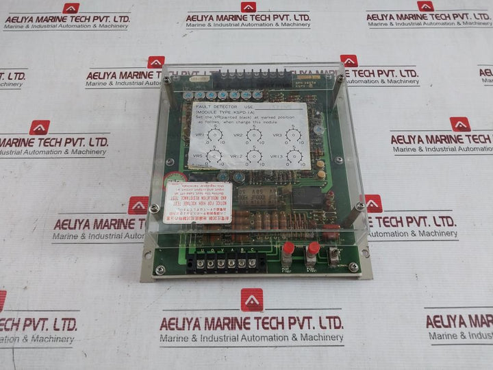 Nishishiba Kspd-1A Fault Detector Pcb 8404257 Ch 4-108239-2, 4-102089-1