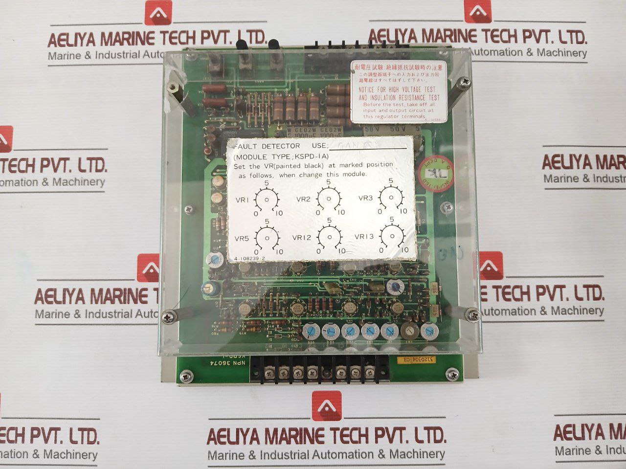 Nishishiba Kspd-1A Fault Detector Pcb Npn 36074 3120304 Ch