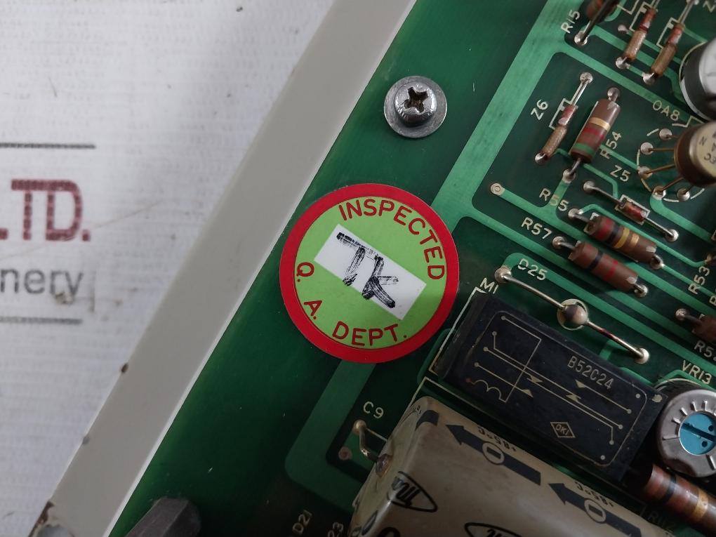 Nishishiba Kspd-1A Fault Detector Pcb Npn 36074 3120304 Ch