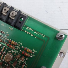 Nishishiba Kspd-1A Fault Detector Pcb Npn 36074 3120304 Ch