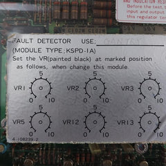 Nishishiba Kspd-1A Fault Detector Pcb Npn 36074 3120304 Ch