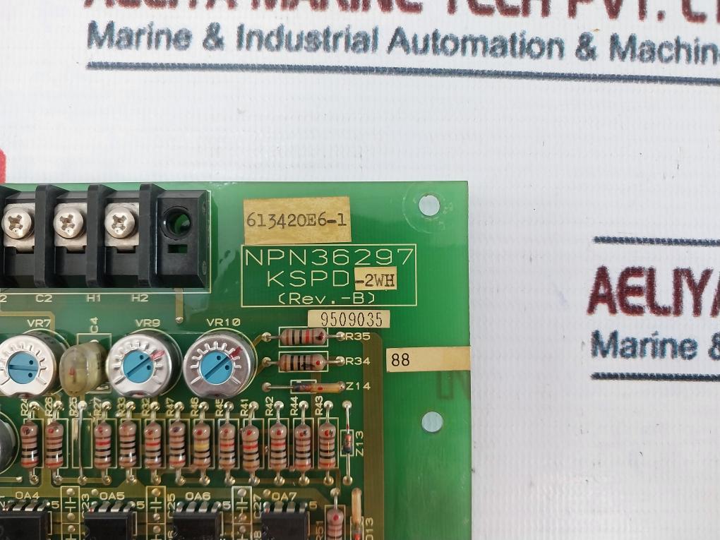Nishishiba KSPD-2WH/KSPD2WH Control Panel Circuit Board NPN36297