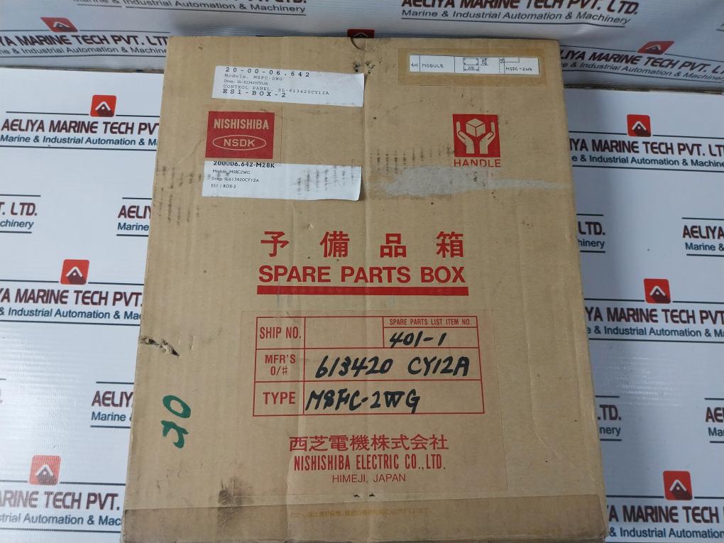 Nishishiba MSFC-2WG Control Panel Module NPN36302 Rev:B