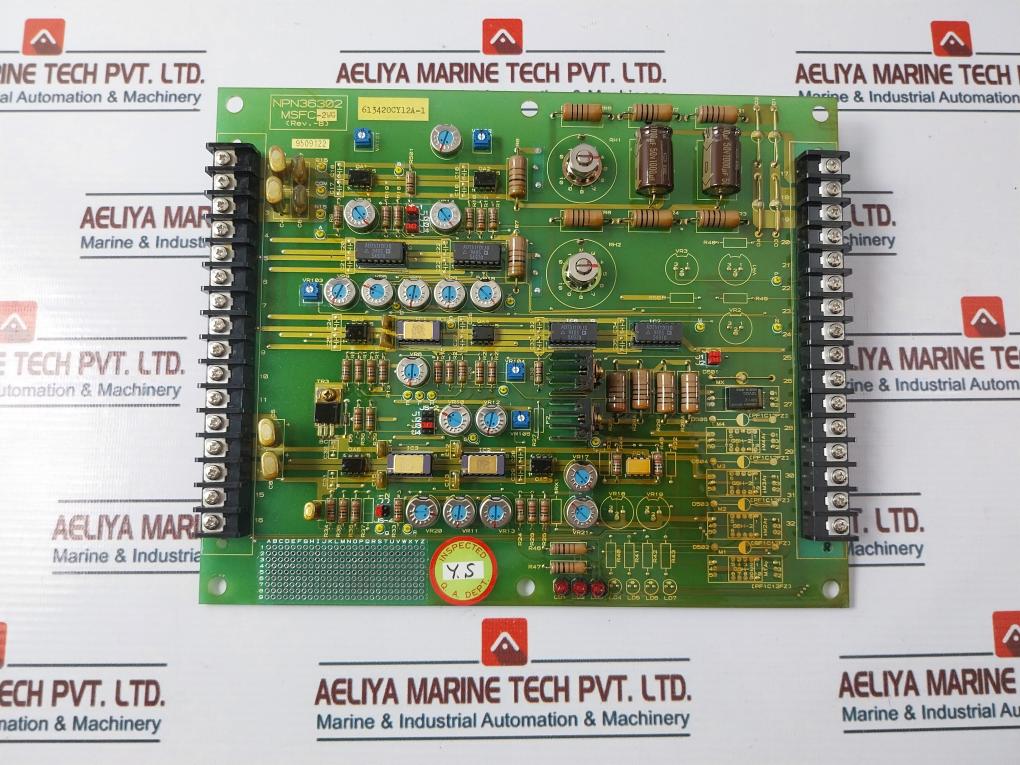 Nishishiba MSFC-2WG Control Panel Module NPN36302 Rev:B