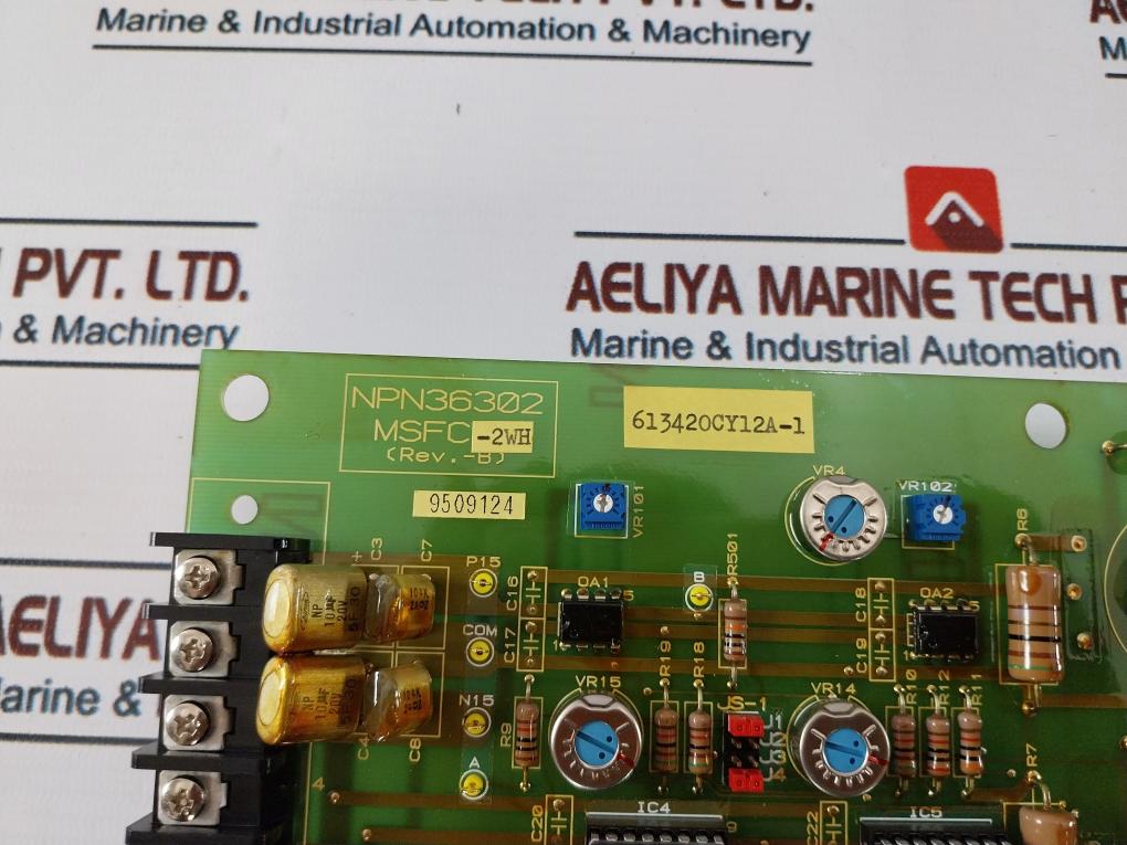 NISHISHIBA MSFC-2WH Control Panel