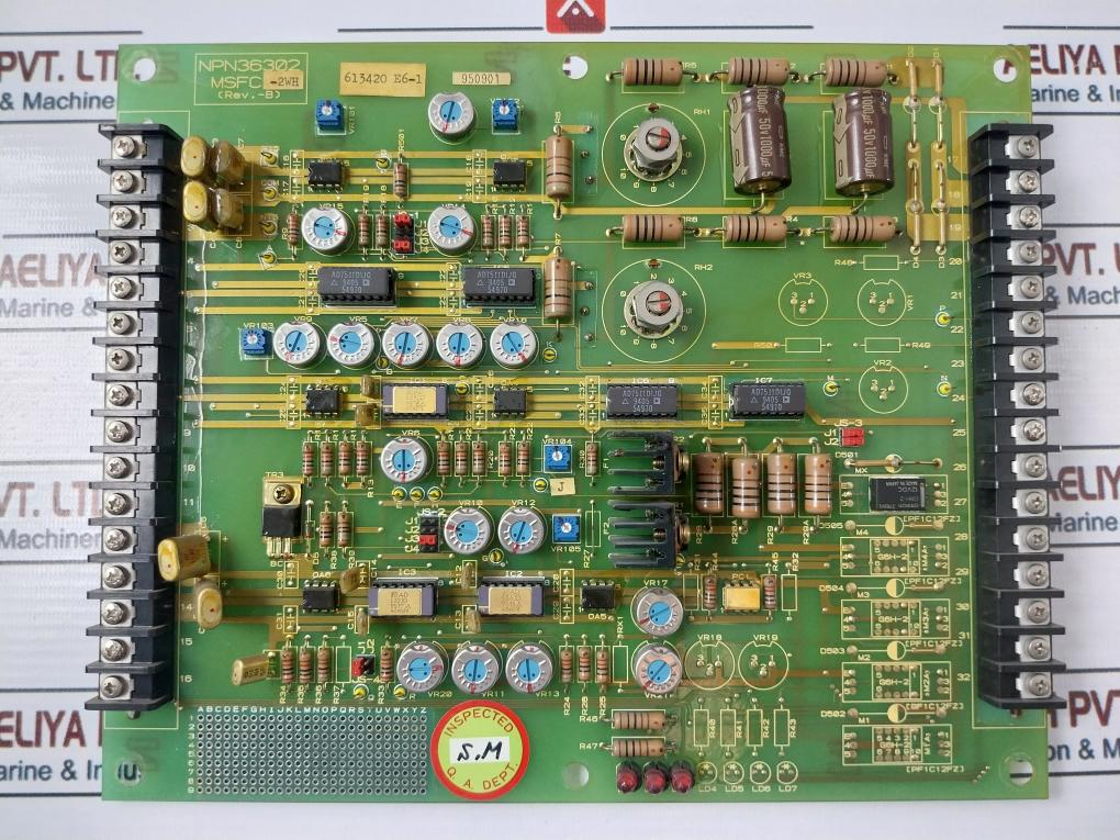 Nishishiba MSFC-2WH Printed Circuit Board NPN36302