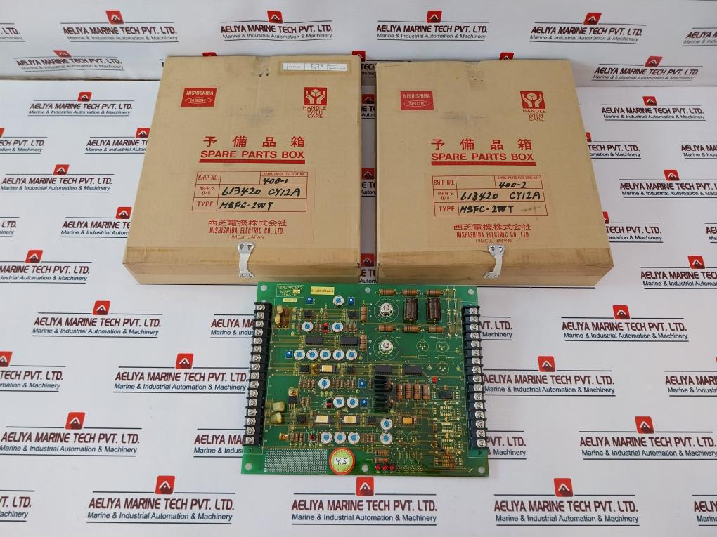 Nishishiba Msfc-2wt Control Panel PCB