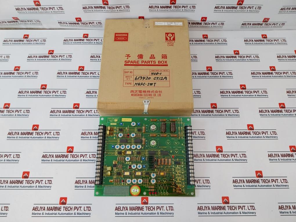 Nishishiba Msfc-2wt Control Panel PCB