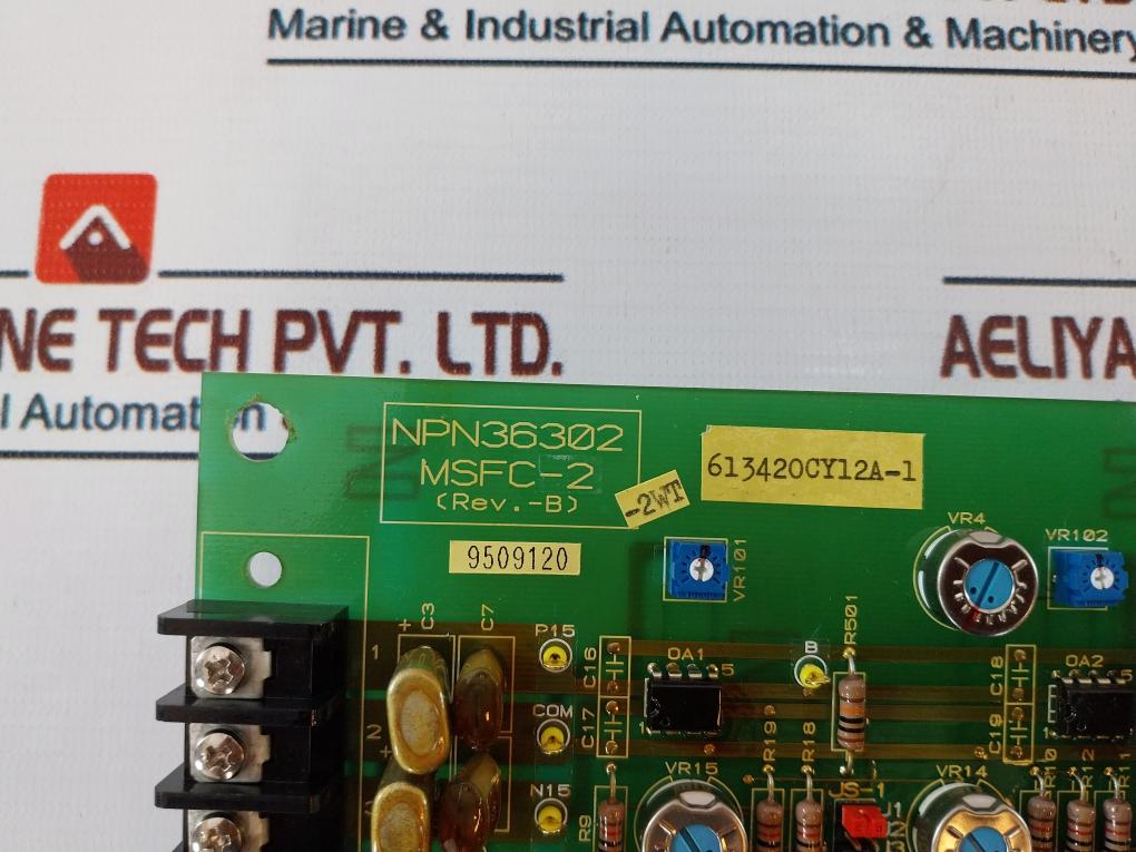 Nishishiba Msfc-2wt Control Panel PCB