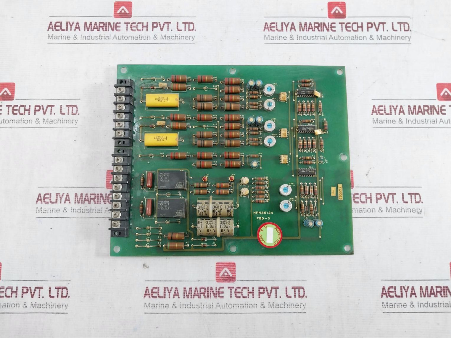 Nishishiba Npn36124 Pcb Card Fbd-3 3120018 Ch