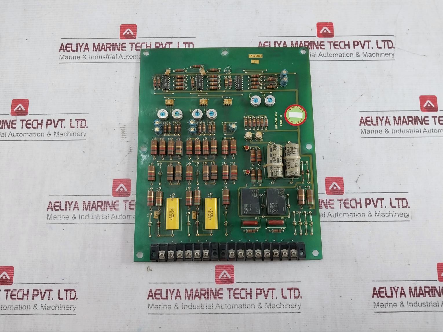 Nishishiba Npn36124 Printed Circuit Board 3120025 Ch