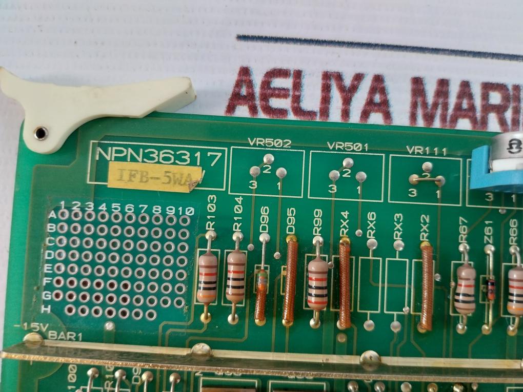 Nishishiba NPN 36317 Printed Circuit Board