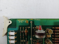 Nishishiba Npn6711/Npn67Ii Printed Circuit Board Ifb-3A
