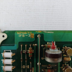 Nishishiba Npn6711/Npn67Ii Printed Circuit Board Ifb-3A