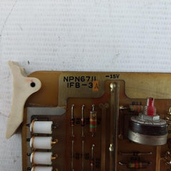 Nishishiba Npn6711 Printed Circuit Board Ifb-3A 3120221