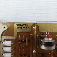 Nishishiba Npn6711 Printed Circuit Board Ifb-3A 3120222