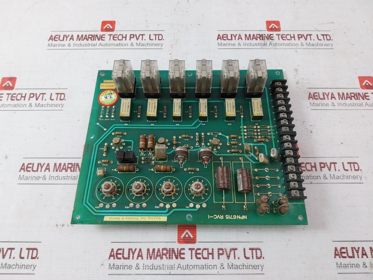 Nishishiba Npn6715 Printed Circuit Board 435666Ev1, 8706322