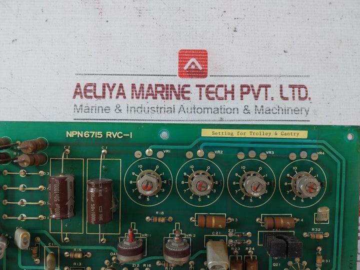Nishishiba Npn6715 Printed Circuit Board 435666Ev1, 8706322