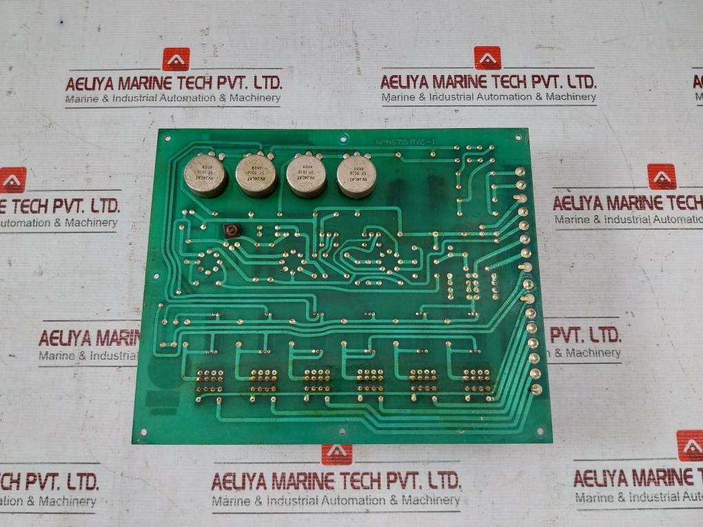 Nishishiba Npn6715 Printed Circuit Board 435666Ev1, 8706322
