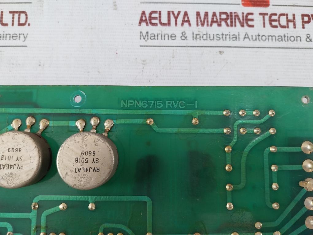 Nishishiba Npn6715 Printed Circuit Board 435666Ev1, 8706322