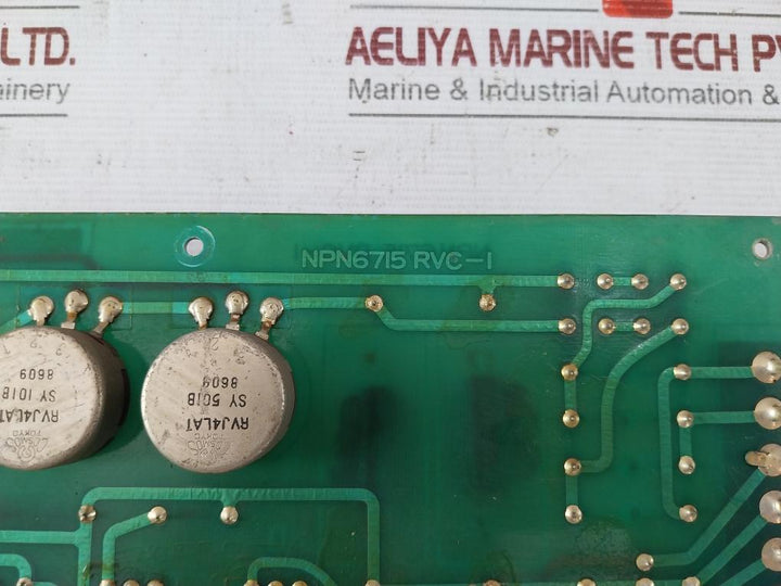 Nishishiba Npn6715 Printed Circuit Board 435666Ev1, 8706322