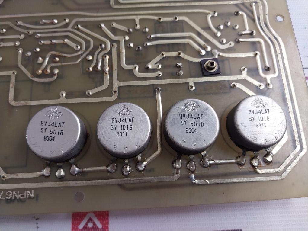 Nishishiba Npn6715 Printed Circuit Board Rvc-1
