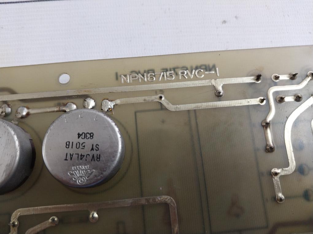 Nishishiba Npn6715 Printed Circuit Board Rvc-1