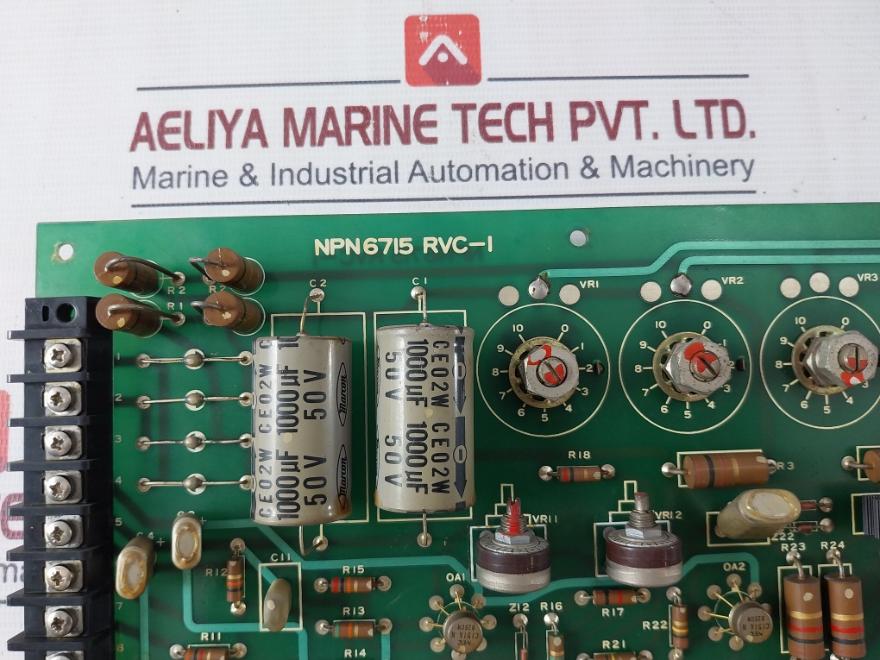 Nishishiba Npn6715 Printed Circuit Board Rvc-1