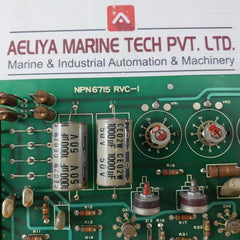 Nishishiba Npn6715 Printed Circuit Board Rvc-1