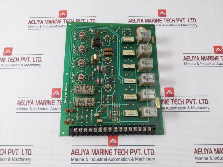 Nishishiba Npn6715 Printed Circuit Board Rvc-1