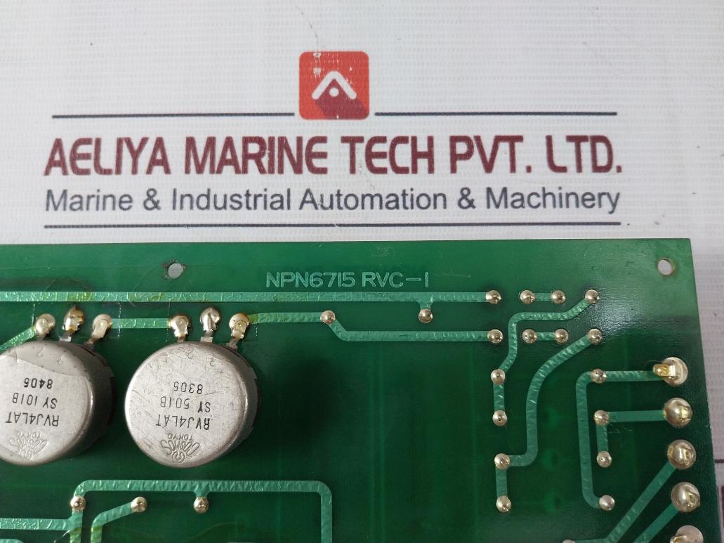 Nishishiba Npn6715 Printed Circuit Board Rvc-1