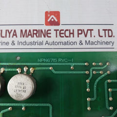 Nishishiba Npn6715 Printed Circuit Board Rvc-1